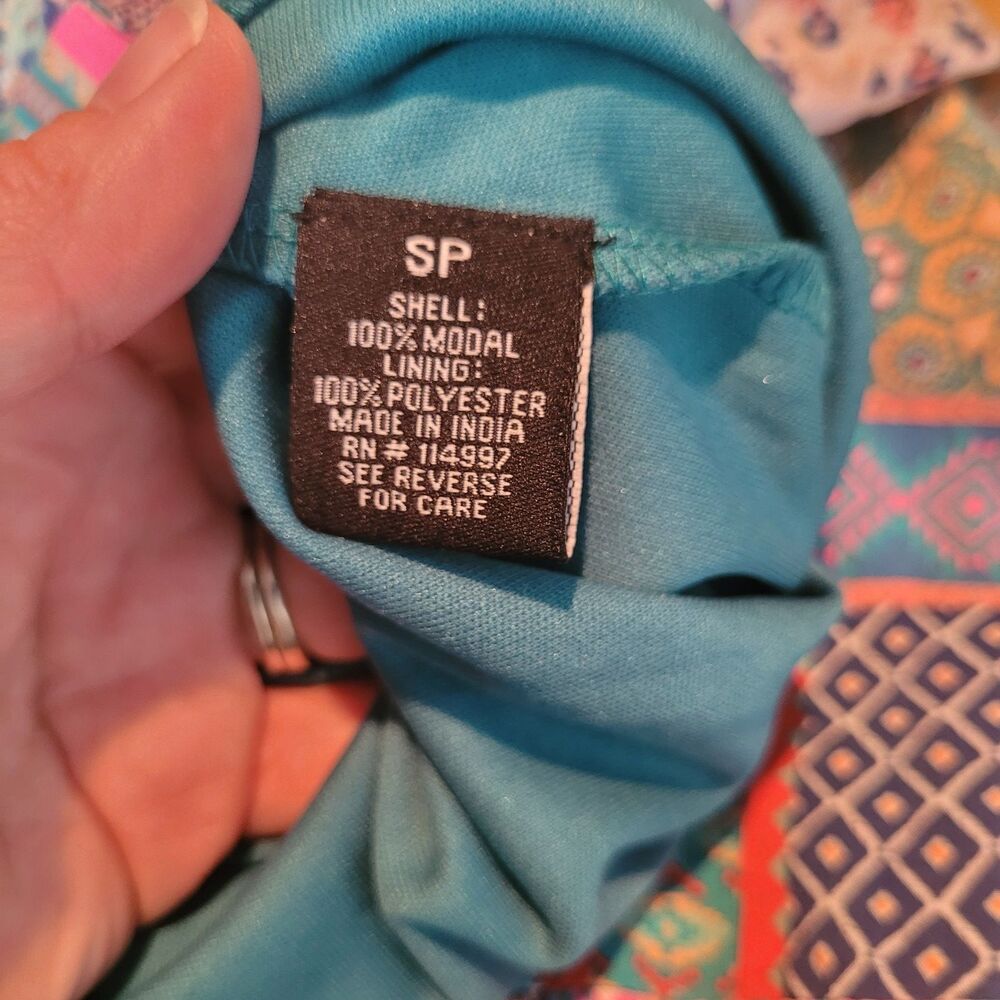 Tolani Boho Patchwork Lightweight Maxi Skirt Wome… - image 8